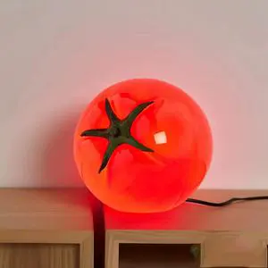 New Arrival Tomato Lamp Interior Decorative Bedroom Reading Light Room Home Decor Modern Bedside Crystal Table Lamp