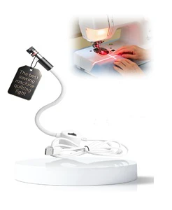 1pc Magnetic Positioning Quilting Light for Sewing Machine Laser Miter Saw Seam Accessories Guide Stitch Straight Line Red