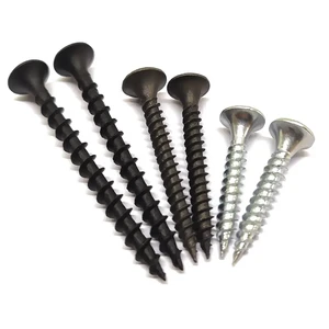 Black /Gray Plated Bugle Head PH2 Drive Fine/ Coarse Thread Gypsum Board Screws Drywall Screws Self Tapping Screws