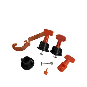 Professional Reusable T-pin Tile Leveling System Kit With Replaceable Steel Needles & Wrench For Precise Floor Wall Tiling