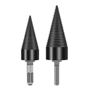 Firewood Log Splitting Drill Bit Heavy Duty Wood Splitter Chopping Drill Bits for Wood Chopping