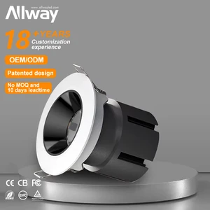 Fashion Energy Saving Lamp Dimmable Recessed Adjustable Stage Home Hotel Spotlight 12W Led Spot Light