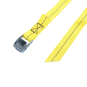 1 Inch 25mm Adjustable Tie Down Cam Buckle Straps 3m Polyester 200kgs Zinc Alloy No Hooks Cargo Control