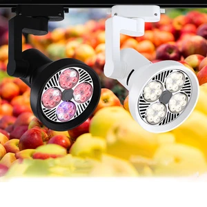 LED Fresh Track Light PAR30 30W 50W COB Spotlight for Supermarket Vegetable Fruit and Cold Meat Display Lighting