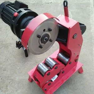 No Burr Hydraulic Pipe Cutter 20-219mm Electric Steel Tube Cutting Machine for Construction Pipeline