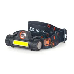 Best-selling compact, lightweight high-power headlight with COB work light detachable USB-rechargeable flashlight LED headlamp