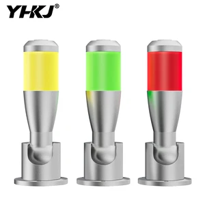 Metal Alarm Light 24V LED Indicator Light Foldable signal Warning Light Suitable for Industrial Scenes