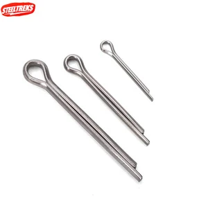 Hardware Tools Fasteners Wholesale Diameter 1.5-10mm 304 Stainless Steel GB91 Cotter Supporting Pin Split Pins Other Fasteners