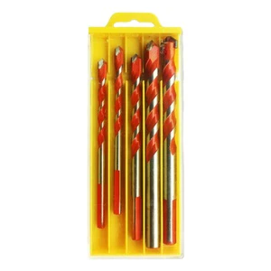 Triangular Multi-functional Carbide Drill Bits Ultimate Punching Marble Granite Tile Steel Concrete Drill Bits