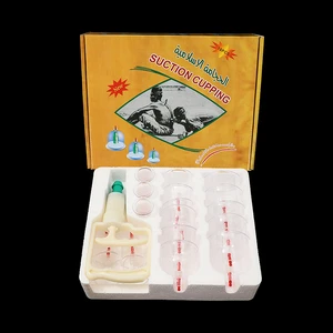 Shelf Life of 3 Years, 18 Pieces of Vacuum Suction Cup, Hijama Vacuum Cupping