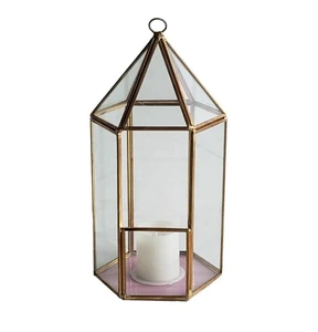 Decorative Metal Lantern for Wedding Christmas & Easter Decorations Elegant Design Wholesale Price Hurricane Lamp