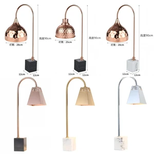 Luxury Marble Base Buffet Food Heat Lamp Single Head Commercial Hotel Catering Warming Lamp