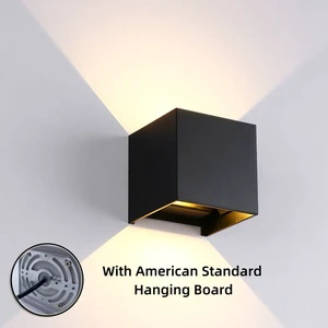 12w Modern Simple Outdoor Waterproof Led Wall Lamp Hotel Creative Corridor Stairway Corridor Living Room Bedside Wall Lamp
