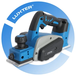 LUXTER New Arrival Hot Sale 20V Li-ion Cordless Portable Hand Electric Planer for Woodworking Planer Bare Tool