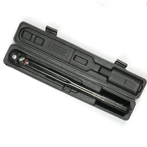 3/8-Inch Drive Click High Torque Wrench Dual Direction & Range Scale Adjustable Heavy Duty 5-60 Nm/3.6-44ft-lb With Storage Case
