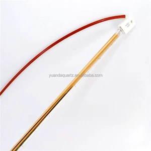 Gold Reflector Infrared Heat Lamp for Veterinary Clinics Zoos Pet Shops