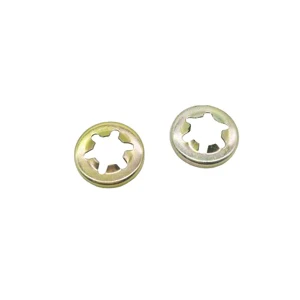 Flower Shaped Retaining Ring Starlock Washer Stainless Steel Bearing Clamp Retaining Ring