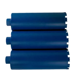 Diamond Core Drill Bit for Concrete, Masonry and Brick with Shark Teeth Segment and 450mm Working Length, Diameter 40-600 mm