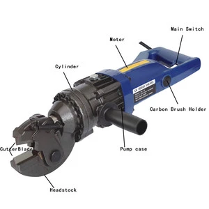 RC-18 Portable Electric Hydraulic Rebar Cutter Machine For Cutting 18mm Steel Bar Tools Category