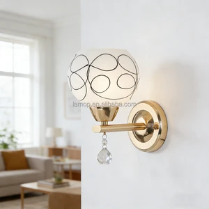 Factory Direct Simple Wall Lamp Modern Interior Decorative Lighting for Home Villa and Hotel Indoor Use