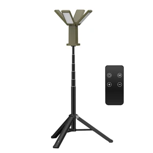 Rechargeable Work Light with Stand,14000mAh Battery, Portable LED Tripod Work Light with Remote Control