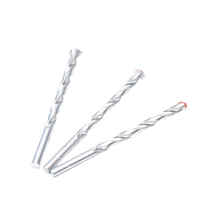 Wholesaler Popular Factory Good Quality Half Ground Bright Shank Twist Masonry Drill Bit Carbon Steel ZINC 3-20mm ODM OEM Custom