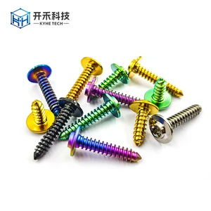 High Performance Titanium M5 Self-Tapping Screws Lightweight Durable Fasteners 8mm 10mm 12mm 20mm For Precision Equipment