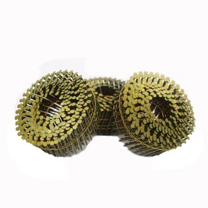 Pallet Pneumatic Carton Direct Diy Common 50mm Painted Type Framing Smooth Factory Dip Applications Concrete Coil Nails