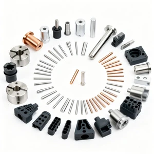 Precision CNC Flange Studs High Strength Threaded Rods Custom Length Stainless Steel Alloy B7 B8 Industrial Fasteners