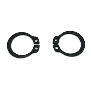 CHE Custom External Spring Steel Retaining Rings DIN Standard 60 B62 Circlip Zinc Plated with Custom Sizes and OEM Support