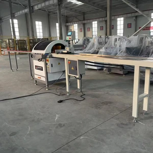 Aluminum Profile Single Head Any Angle Cutting Machine Single Head Cutting Saw