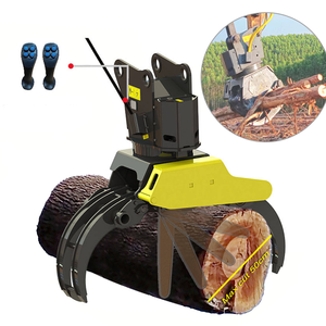 Excavator Clamp Saw, Hydraulic Drive, Synchronous Grabbing and Cutting