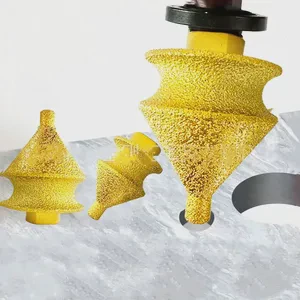 M10 Diamond Chamfer Drill Bit Keyless Metal Chuck for Metal Drilling Enlarged Hole Saw Milling Tile Cutter Opener Sharp