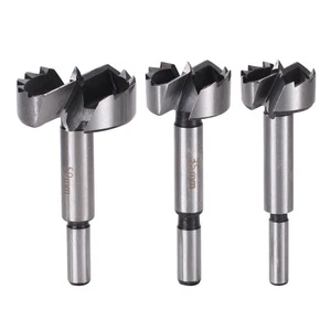 Wholesale 10 15 20 25 30 35 40 45 Round Hexagonal Shank Carbon Steel Wood Boring Forstner Drill Bit for Wood Hole Saw Opener