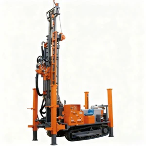 Separated Water Drill RigSeparated Foundation Diesel Core Drilling Rig Mining Optimum Hole Depth 300m 110-250mm Drilling
