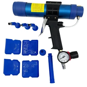 Subao DIY Air Pneumatic Silicone Sausage Filling Gun 310ml Industrial Hard Tube