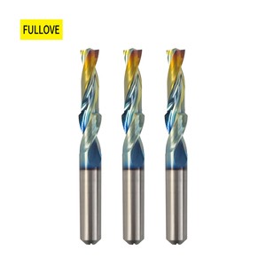 Factory Wholesale Hrc55 Solid Tungsten Carbide Step Drill Bits For Stainless Steel Metal Drilling CNC Tools