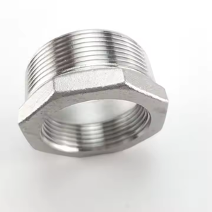 3000#Thread Bushing Stainless Steel Hexagonal Bushing With Internal and External Thread Forging Technique NPT BSP