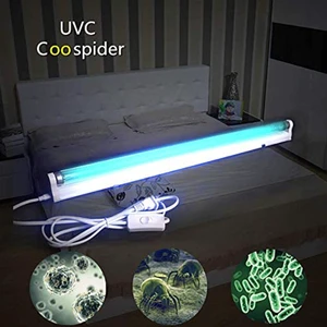 UV Ozone Lamp with Quartz Glass Tube & FCC CE ETL UV 254nm Germicidal Light for Water Purification