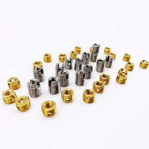 302 Slotted Type Wire Thread Repair Insert Self Tapping Insert Nut Bushing M2 M2.5 M3 M4 M5 M6 M8 M10 M12