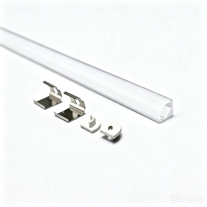 Light Wall 45 Degree Glow Corner Aluminum Profile Led Strip Light Ceilling Light Modern 0808