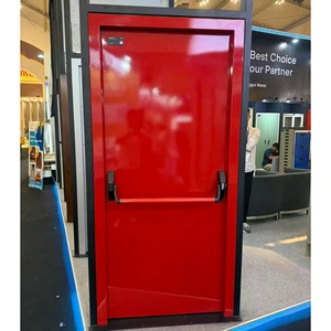 Heavy Duty Impact Resistant Fireproof Steel Door Anti-Pry Lock for High Traffic Commercial Shopping Spaces