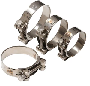 ISO9001/ISO14001 Band Width OEM/ODM Customized Support Stainless Steel 7-9MM General Industry 1.5mm One Bolt Hose Clamp Handle