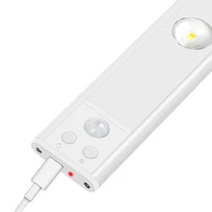 Modern LED Wall-Mounted Motion Sensor Cabinet Light Touch Control Adjustable Color Temp Brightness or Kitchen Cabinet Bedroom