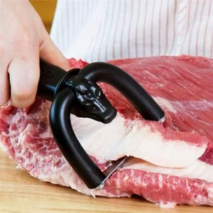 Hot Selling Fat Removal Tool Hand-Held Meat Cutter Household Convenient Planer Stainless Steel Kitchen Tools Cooking Accessories