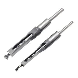 Oemwood Mortising Drill Bits 6 To 30mm 1/4 5/16 3/8 7/16 1/2 9/16 5/8 3/4 7/8 1 Inch Square Hole Woodworking Carpentry Tools