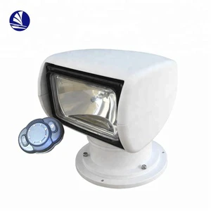 Marine Yacht Boat 12V/24V Remote Control HID LED Searchlight with Wire Searchlight Lamp