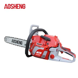 AOSHENG AS4500A Industrial Grade 45cc Gasoline Chainsaw 18 in Guide Bar 1800W Hydraulic Oil OEM Customizable