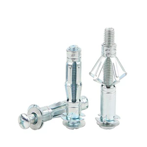 Custom Stainless Hollow Wall Umbrella Anchor Expansion Screw Bolt for Plaster Board Hollow Brick