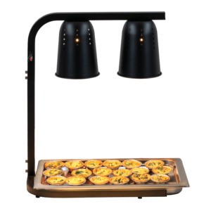 2-Lamp Black Infrared Heating Bridge Electric Heaters Product